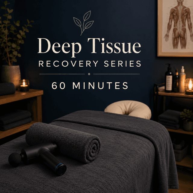 60 Min Deep Tissue Recovery Series at Breathe In Massage Studio in Savoy, IL