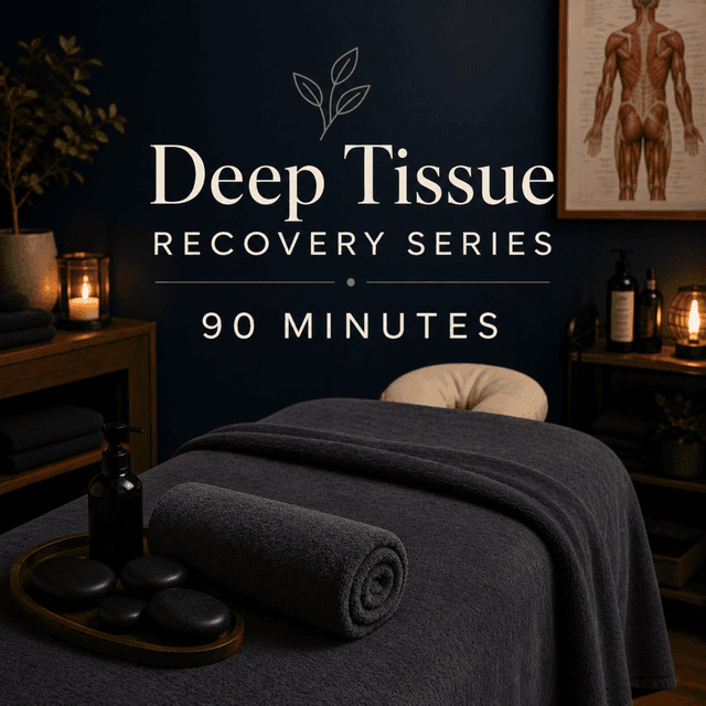 90 Min Deep Tissue Recovery Series at Breathe In Massage Studio in Savoy, IL
